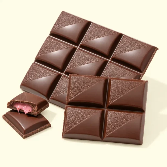Amarena Cherry-Filled Chocolate Bar Pieces