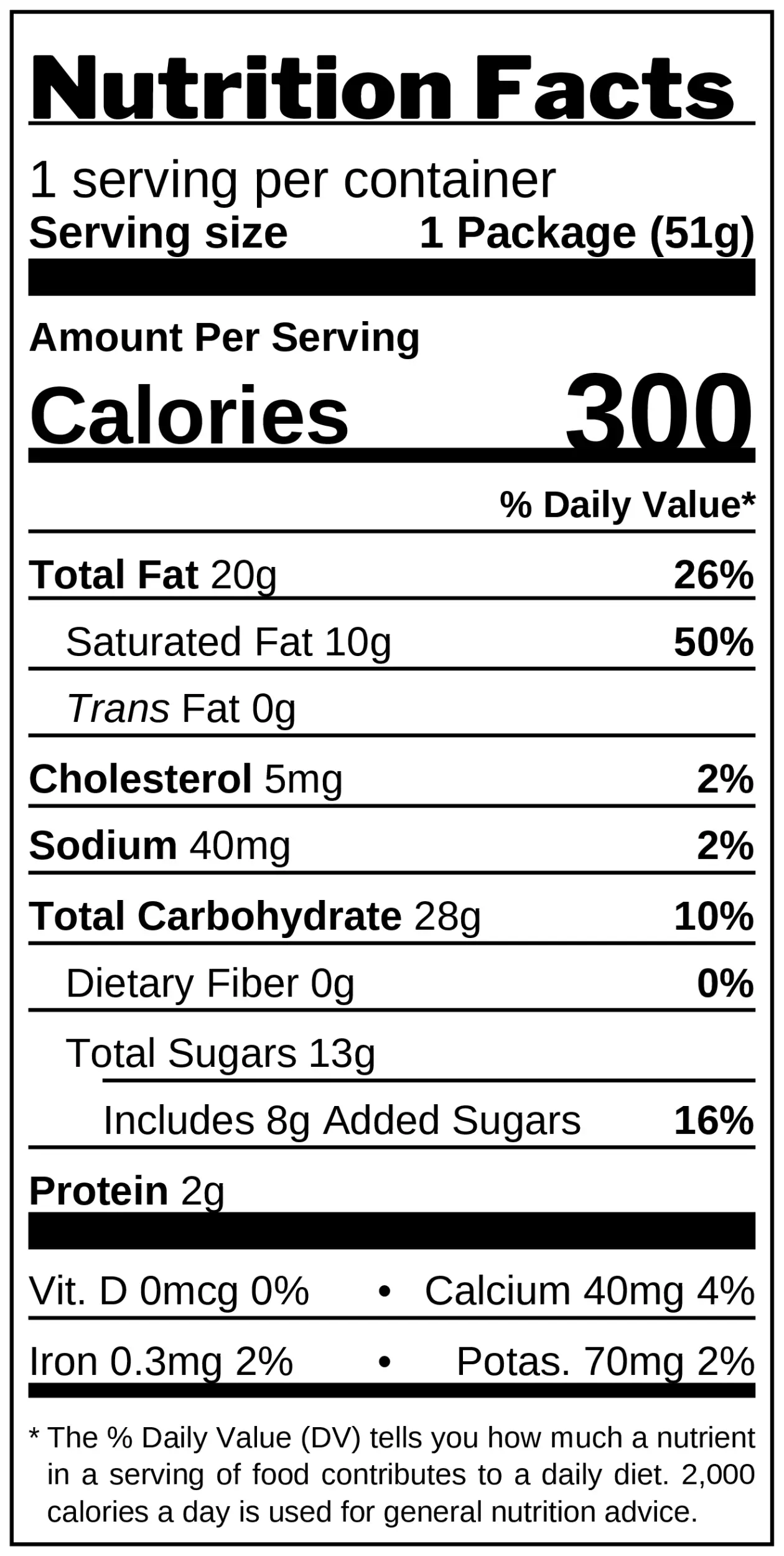 Cheesecake Wafers nutrition facts