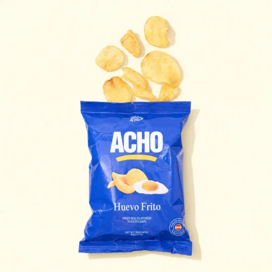 Fried Egg-Flavored Potato Chips Package