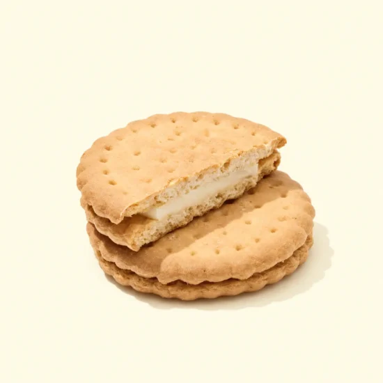 Lemon Cream Sandwich Cookies Pieces