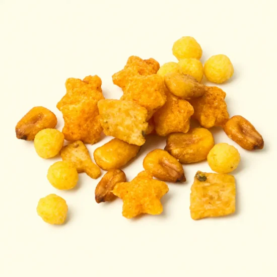 Savory Corn Snack Mix Pieces
