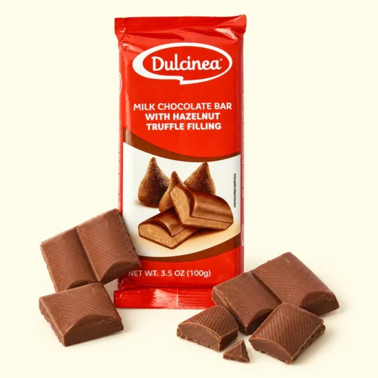 Hazelnut Truffle Milk Chocolate Bar Package