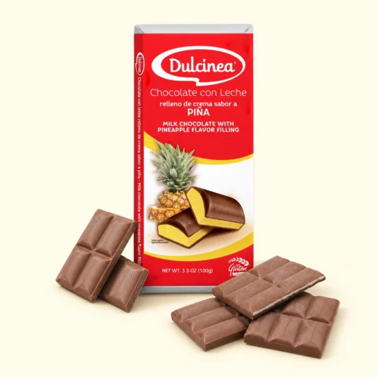 Milk Chocolate with Pineapple Flavor Filling Package