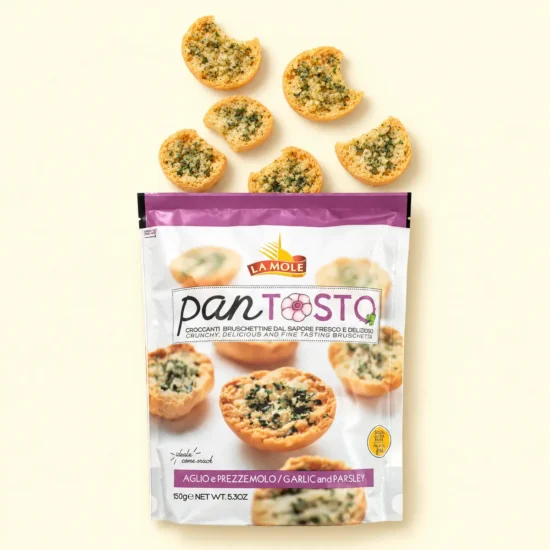Pan Tosto Garlic & Parsley Bruschettas Package