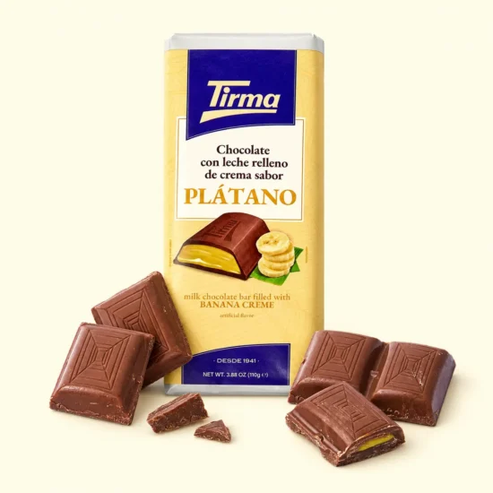 Banana Creme Chocolate Bar Package