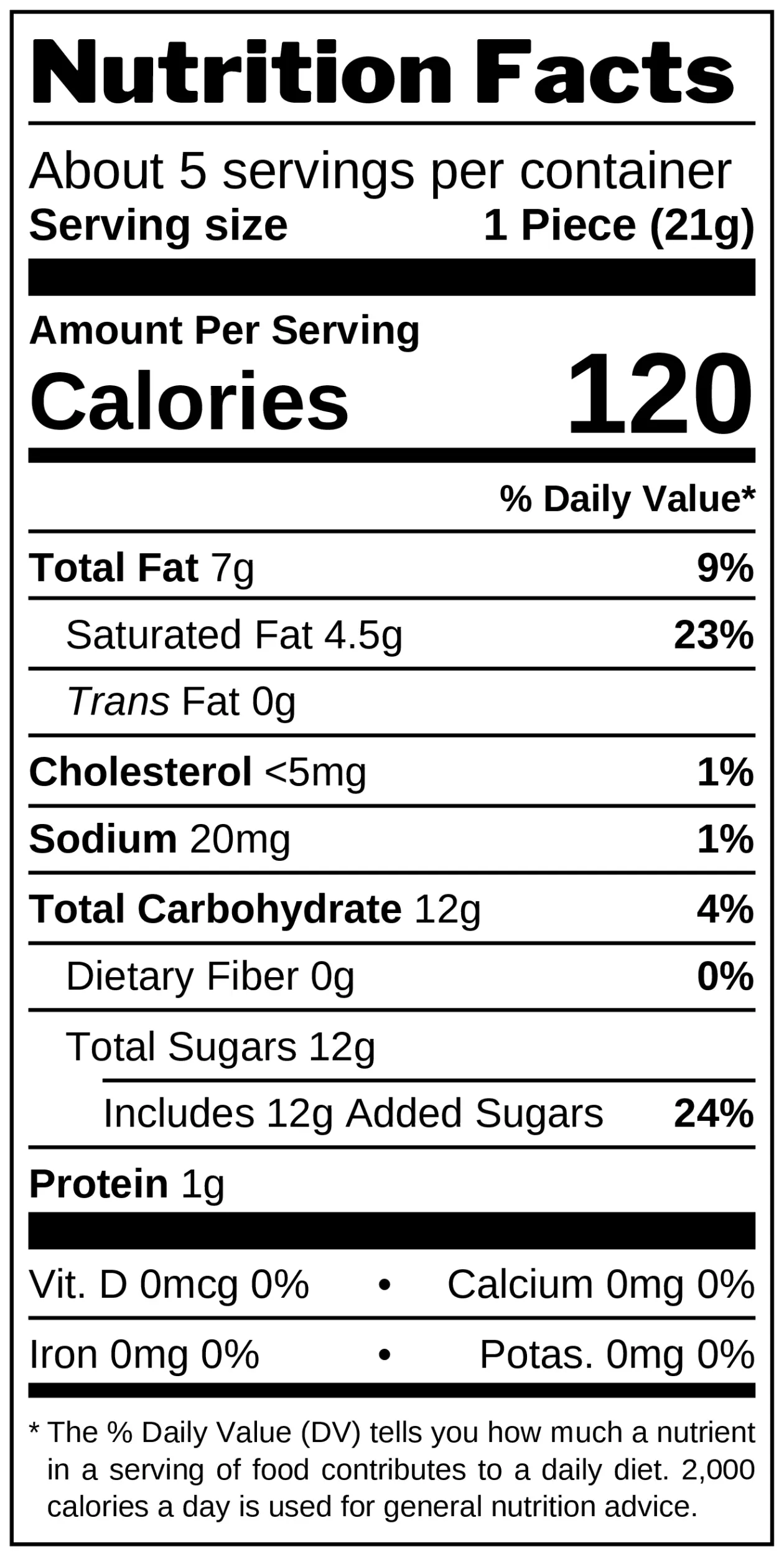 Milk Chocolate with Orange Yogurt Cream nutrition facts