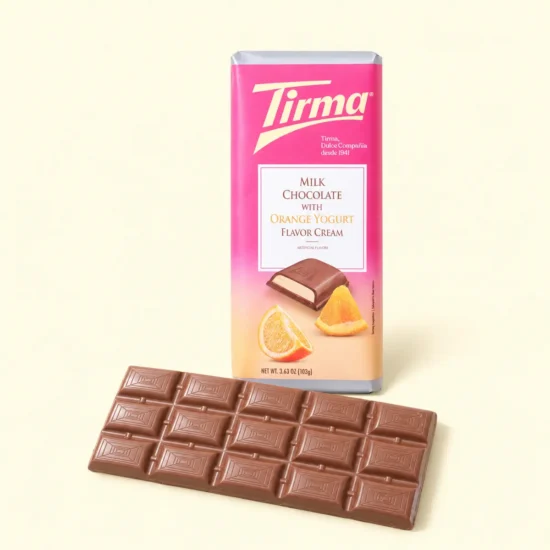 Milk Chocolate with Orange Yogurt Cream Package