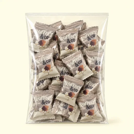 Cocoa-Popcorn Truffles Package