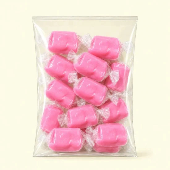 Strawberry Cheesecake-Flavored Fudge Package