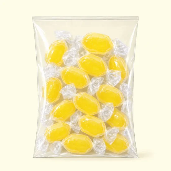 Lemon Hard Candy with Sherbet Center Package