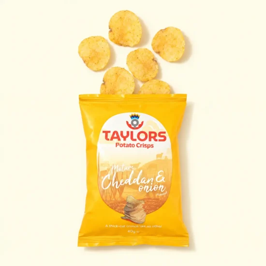 Mature Cheddar & Onion Potato Chips image