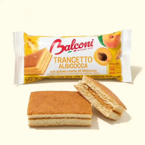 Apricot Creme Sponge Cake Package