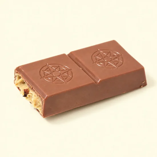 Pistachio-Filled Chocolate Bar Pieces