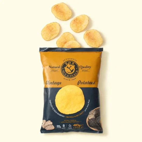 Vintage Truffle & Sea Salt Potato Chips Package