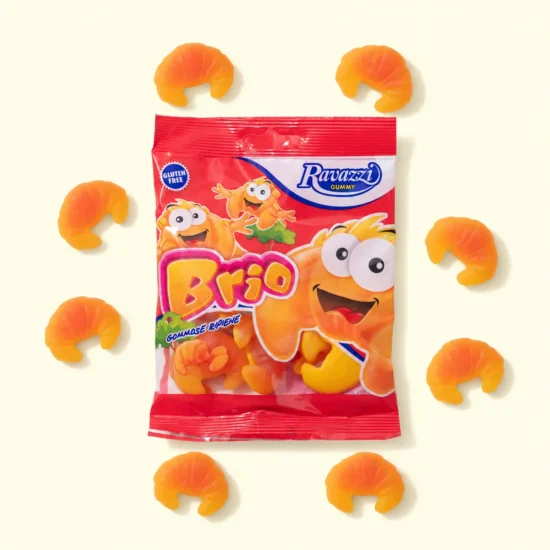 Strawberry & Cream-Flavored Gummies Package