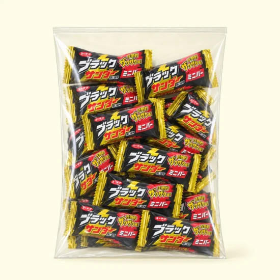 Yuraku Seika Black Thunder Minis Package