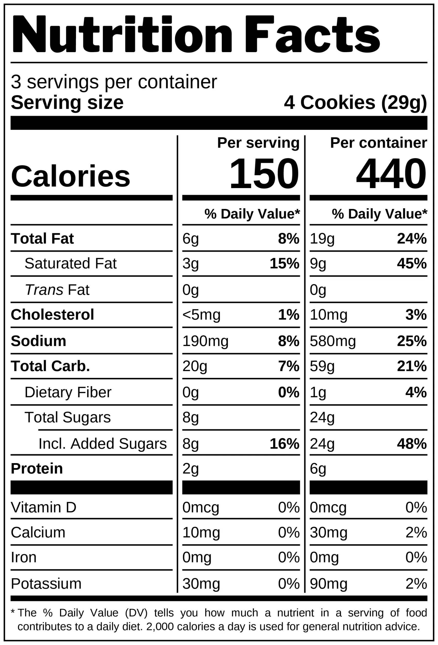 Pretzel Sandwich with Choco Cream nutrition facts