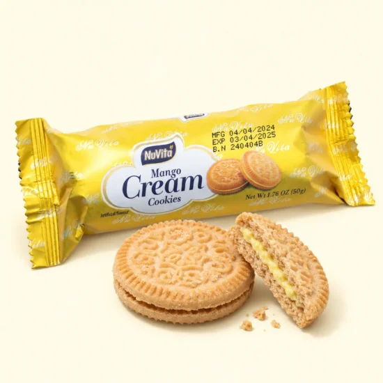 Mango Cream Cookies Package