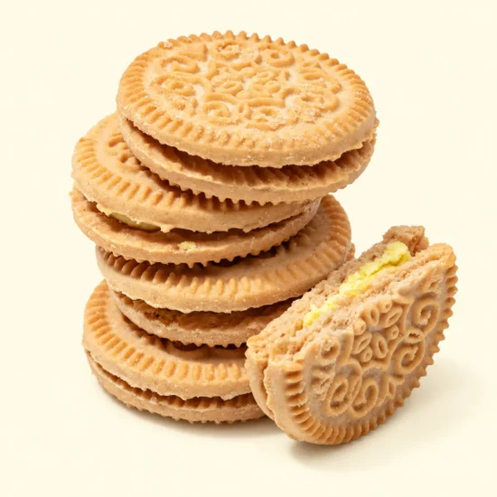 Mango Cream Cookies Pieces