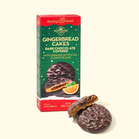 Orange-Filled Gingerbread Package