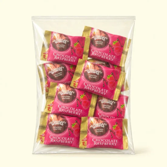 Chocolate Raspberry Jelly Pastilles Package