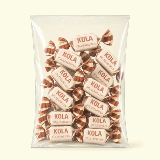 Almond-Flavored Caramel Package