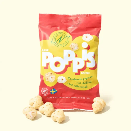 Narr Poppis Toffee Popcorn Package