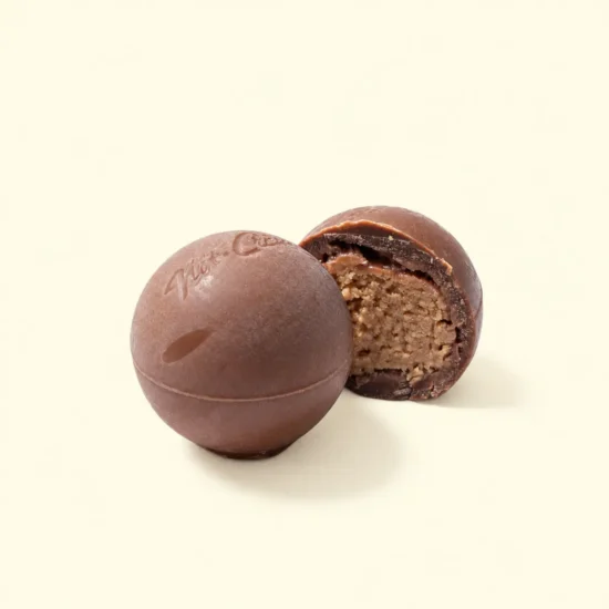 Peanut Cream-Filled Choco-Truffle Pieces