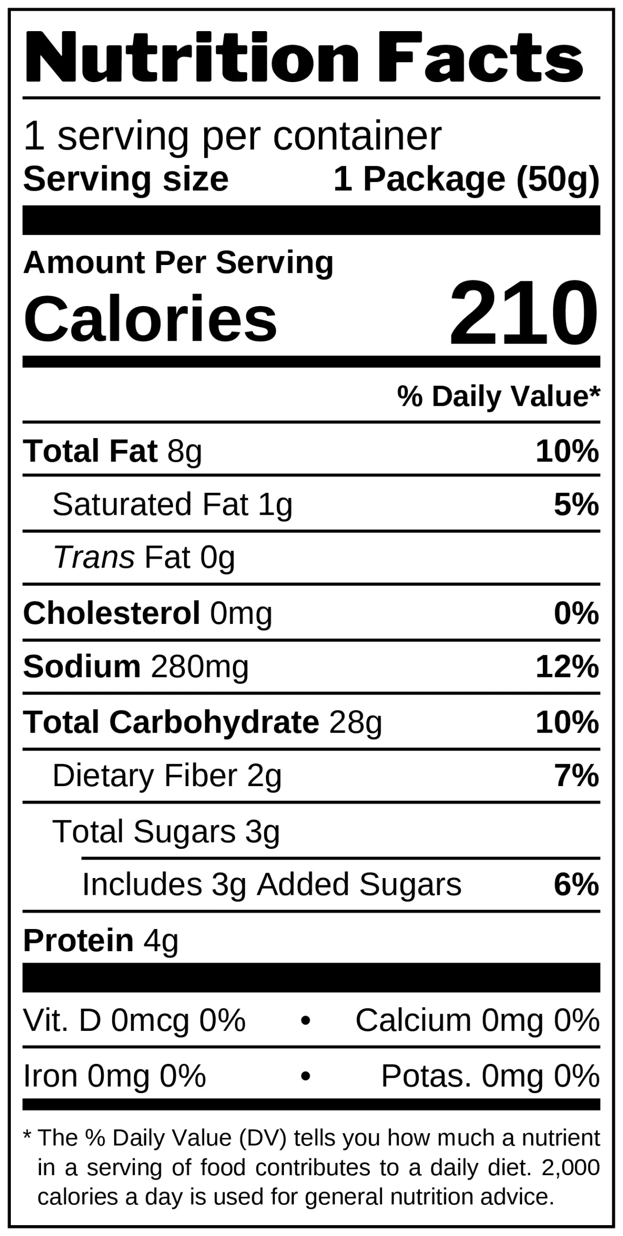 Dubai Fusion Pesto Sauce Chips nutrition facts