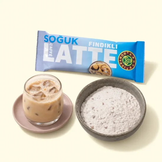 Hazelnut Iced Coffee Mix Package