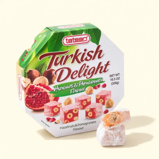 Turkish Delight with Hazelnuts & Pom Flavor Package