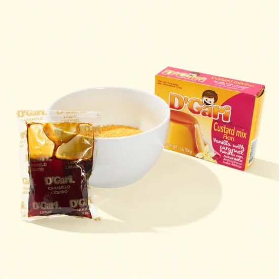 Vanilla with Caramel Custard Mix Flan image