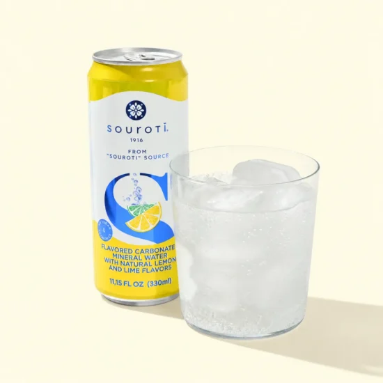 Souroti Lemon-Lime Mineral Water Package