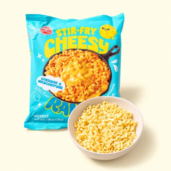 Stir-Fry Cheesy Cheddar & Mascarpone Ramen Package
