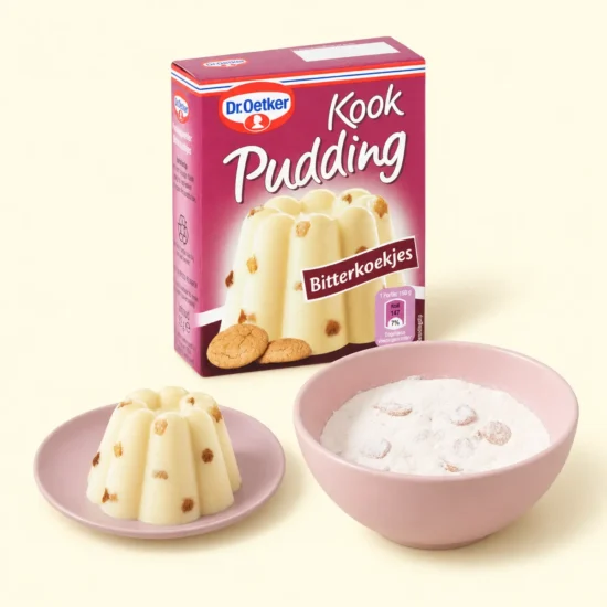 Almond Macaroon Pudding Mix Package